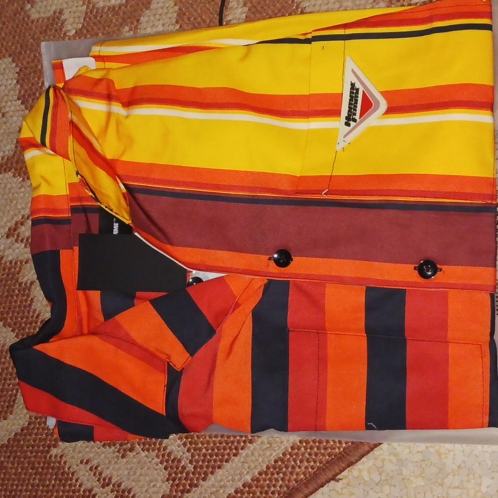 Homme Femme Red and Yellow Shirt